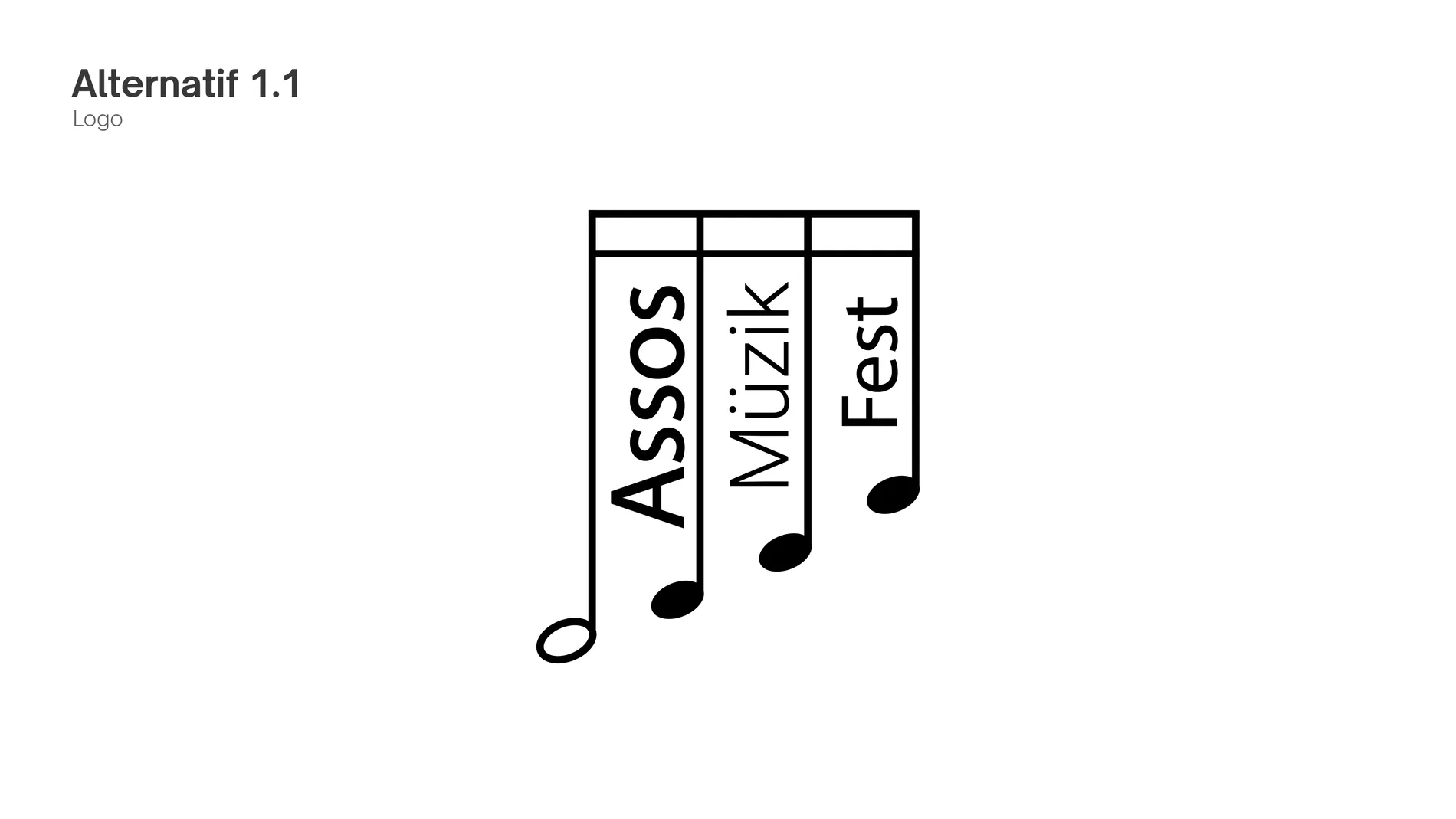 Assos Music Festival logo proposals