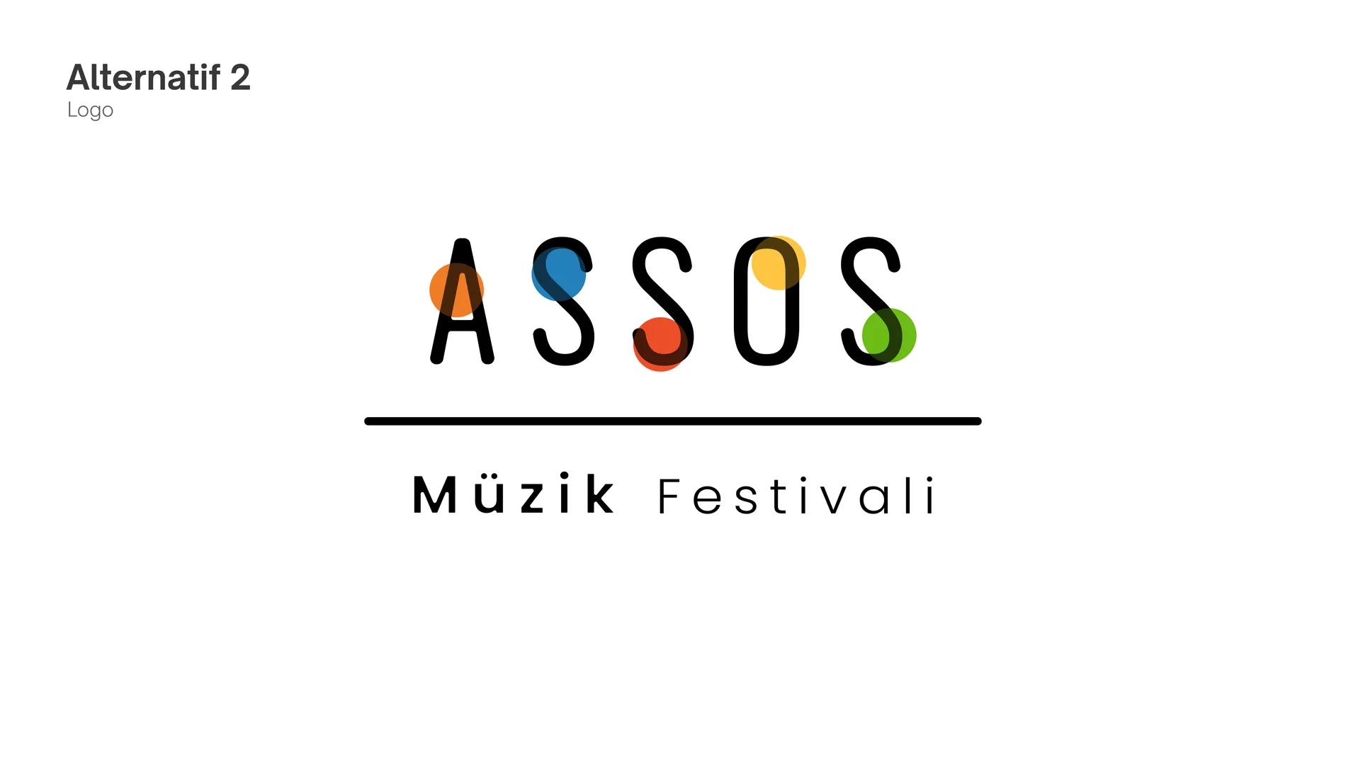 Assos Music Festival logo proposals