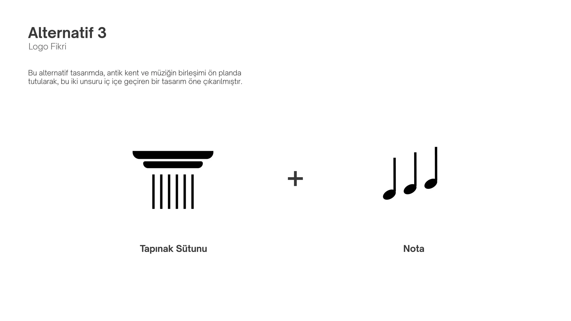 Assos Music Festival logo proposals