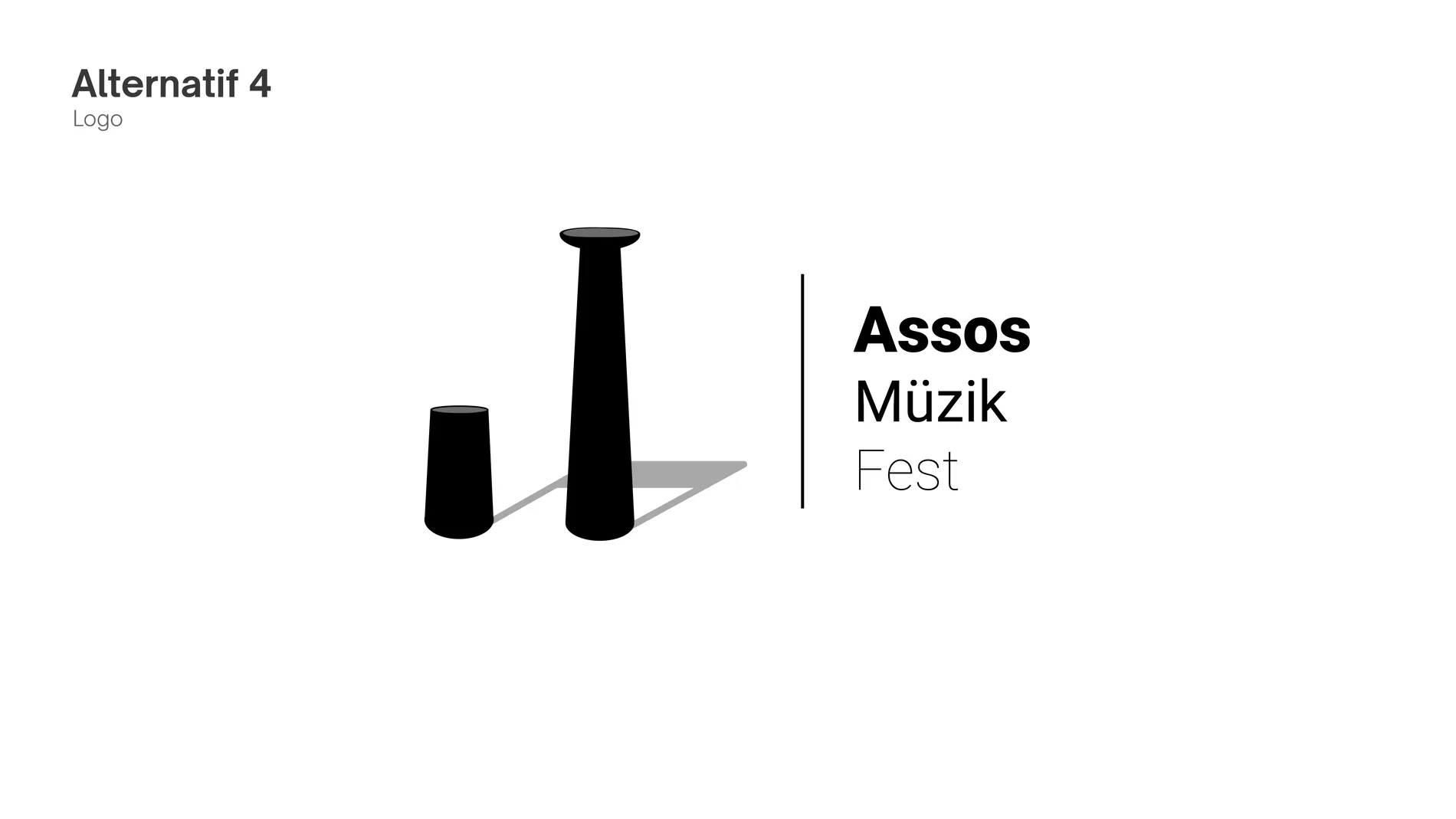Assos Music Festival logo proposals