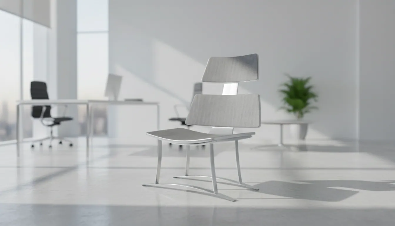 Felt lounge chair