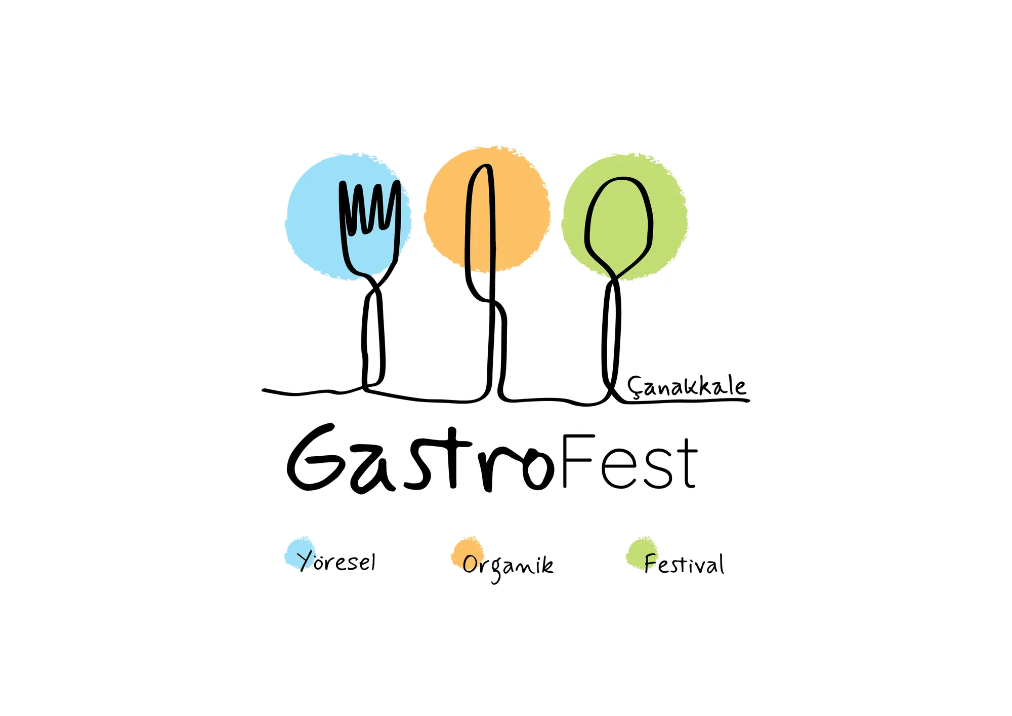 GastroFest Çanakkale Logo