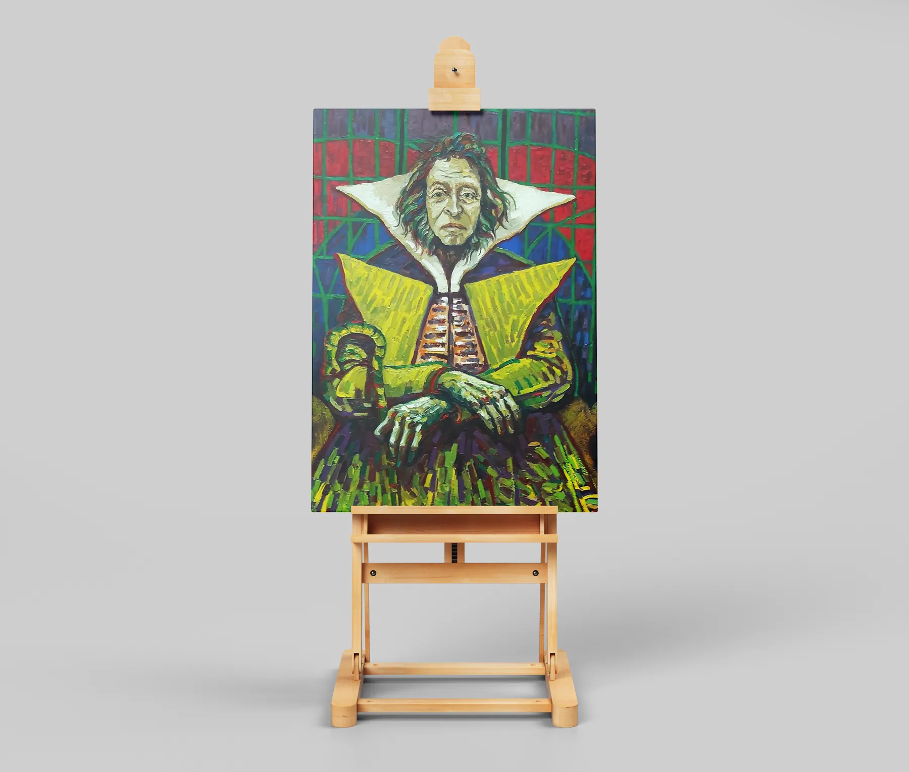 Hakan Daloğlu symbol, signature and painting mockup