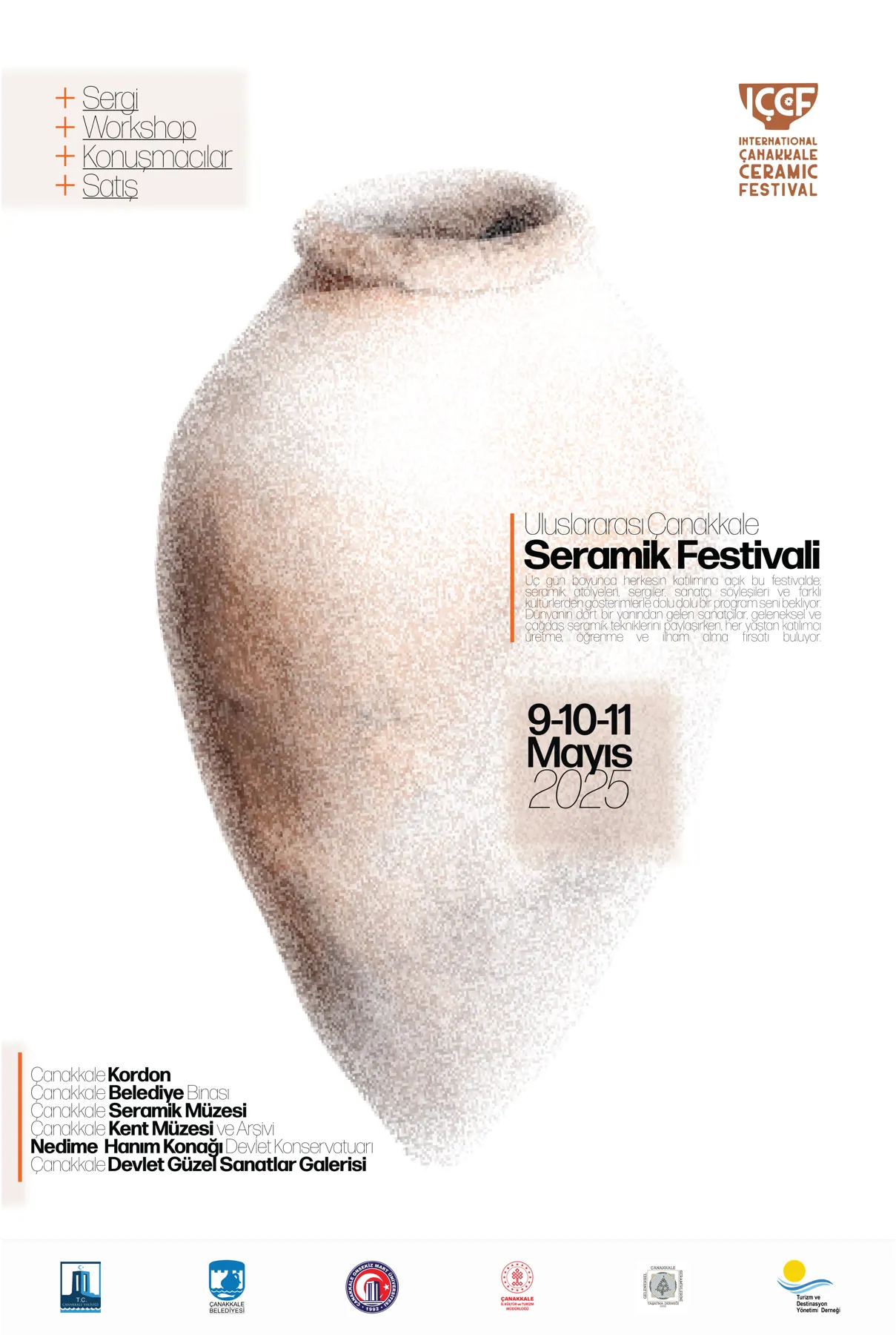 ICCF ceramic festival poster