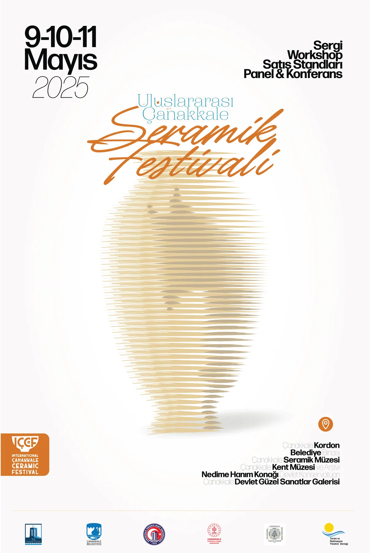 ICCF ceramic festival poster