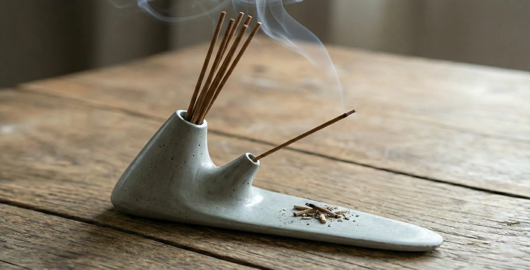 Ceramic incense holder