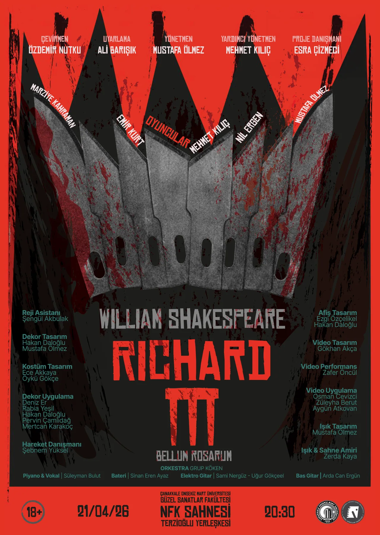 Richard III theatre poster