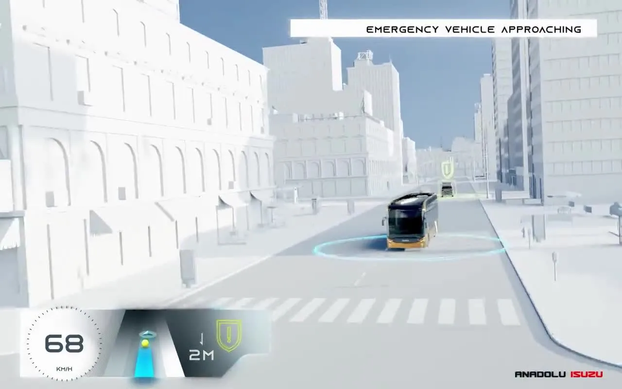 V2X connected vehicles film poster